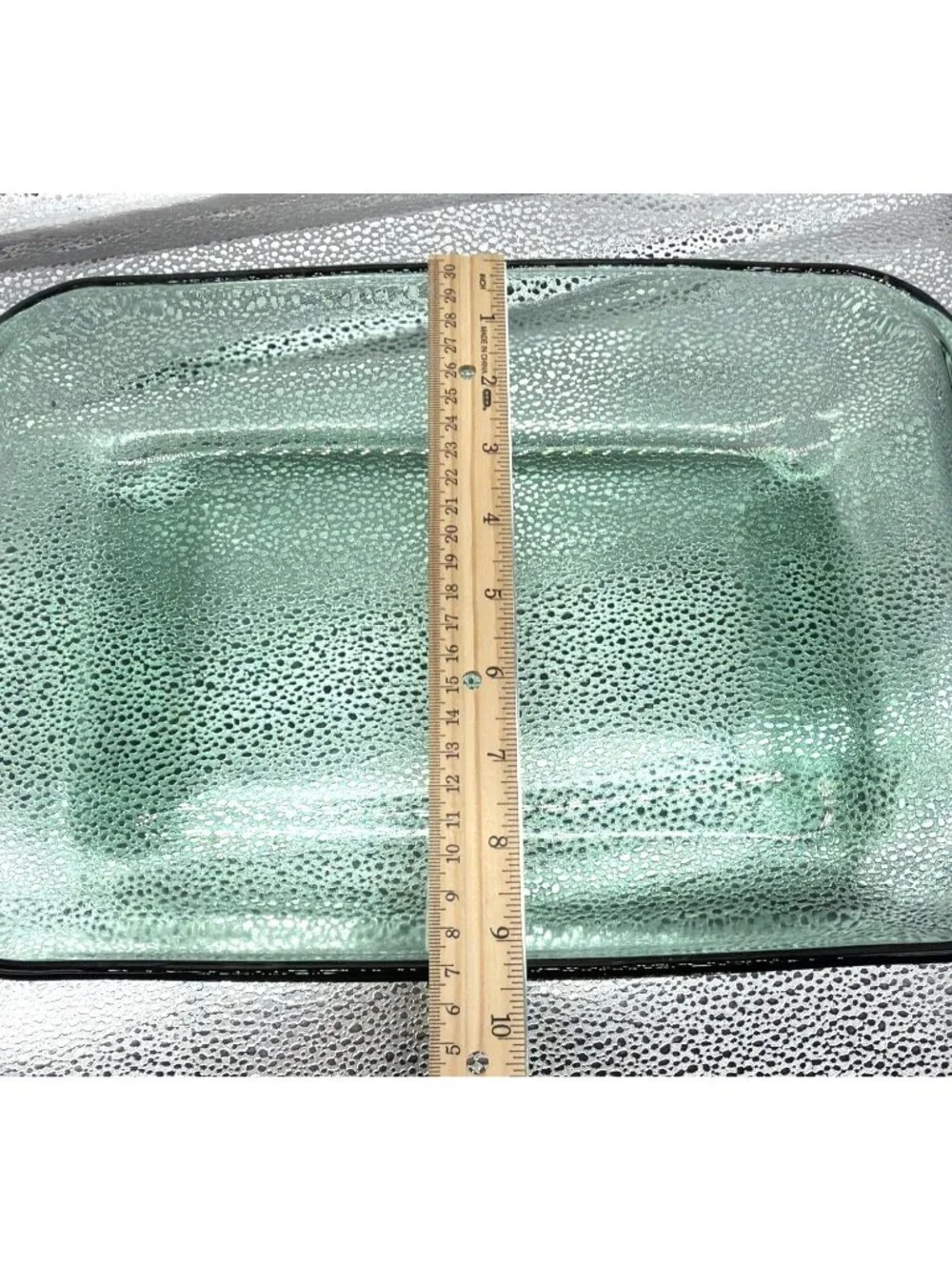 Anchor Hocking Vintage Clear Glass Rectangular Baking Dish 13